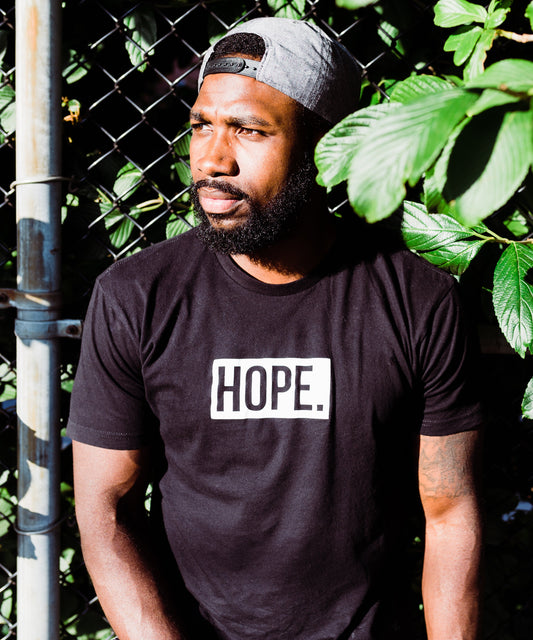 Hope Box Logo T-shirt - Black