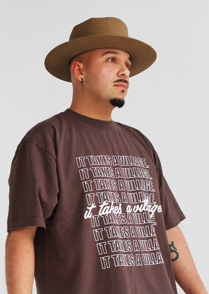 Stacked It Takes a Village T-shirt
